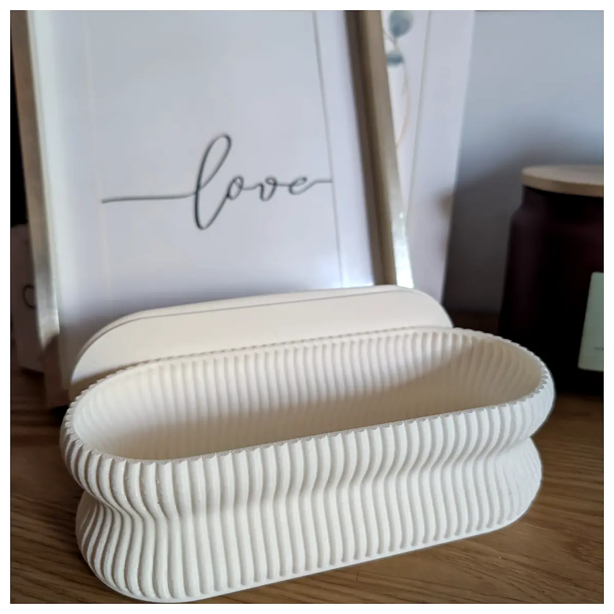 Elegant Wavy Jewelry Box Storage Box Gift Box Organizer Protection Perfect Gift