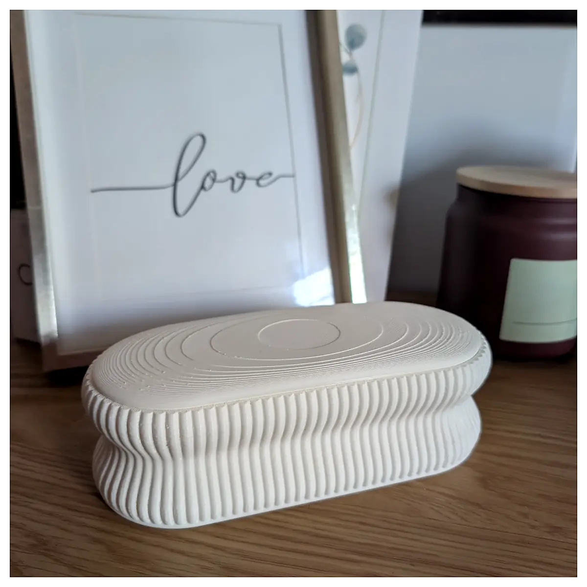 Elegant Wavy Jewelry Box Storage Box Gift Box Organizer Protection Perfect Gift