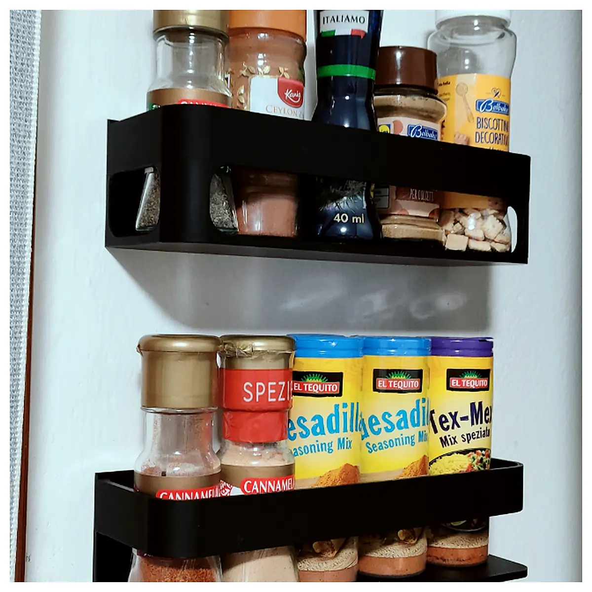 Spice Rack Shelf Spice Storage Kitchen Display Shelf Kitchen Organizer Spice Display