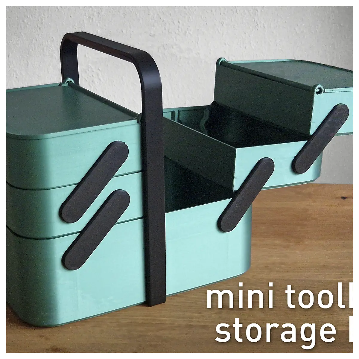 Mini Toolbox Storage Box Organizer Tool Kit Parts Repair Storage Box Universal Accessory Case