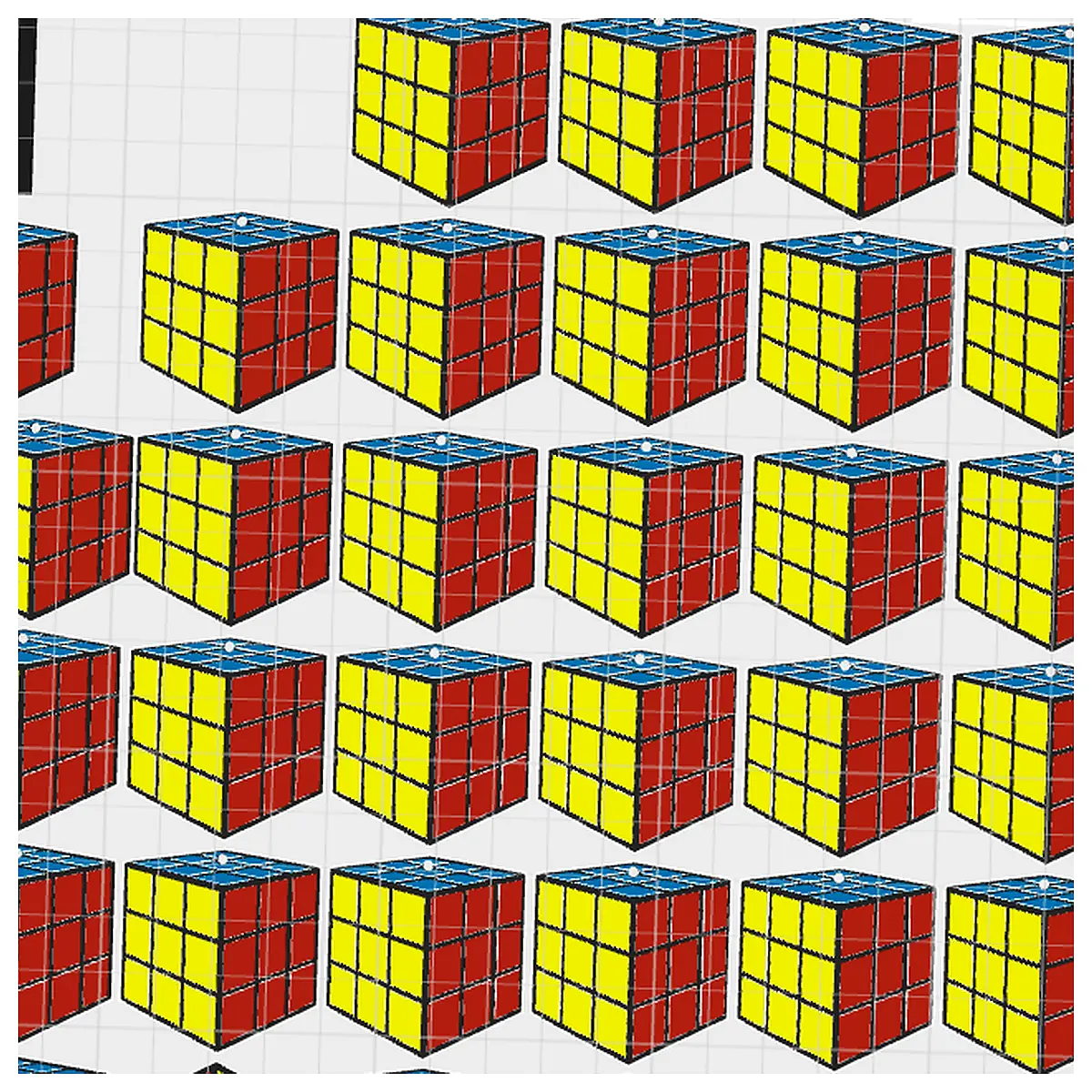 s Cube Earrings Multi Jewelry Creative Gift Puzzle Parts Repair Replacement Decoration