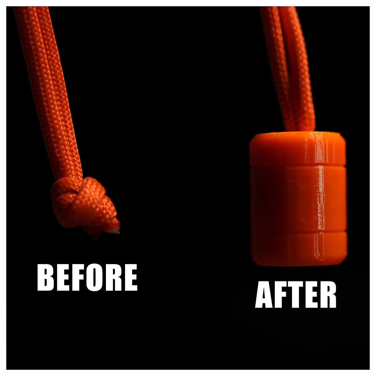 Paracord Keychain 550 Cord Multi Use Zipper Repair Keyring Outdoor Survival Gear Accessory