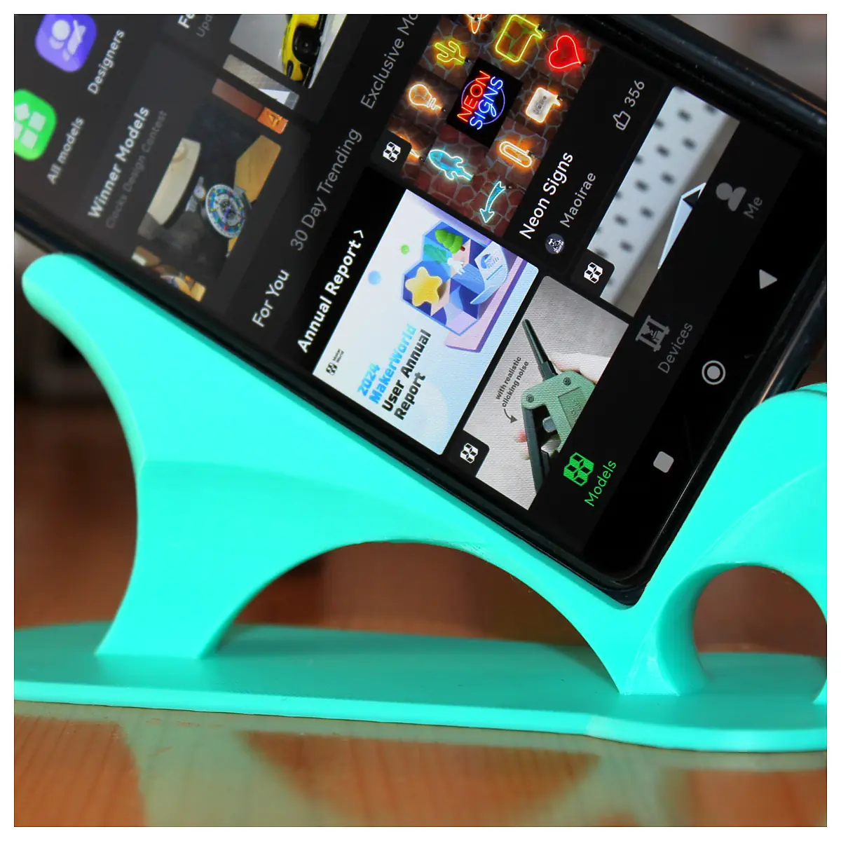 Bed Phone Stand Ergonomic Lying in Bed Phone Holder Adjustable Support Multi Angle Phone Stand Bed Rest