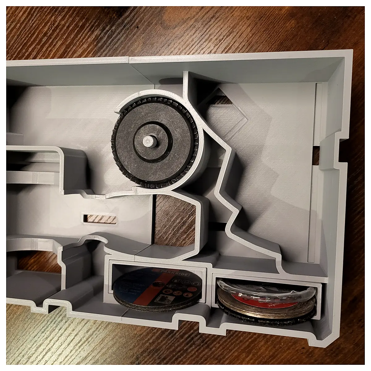 M12 Cutoff Tool Organizer Packout Drawer Tool Storage Saw Blades Accessories Repair Tools