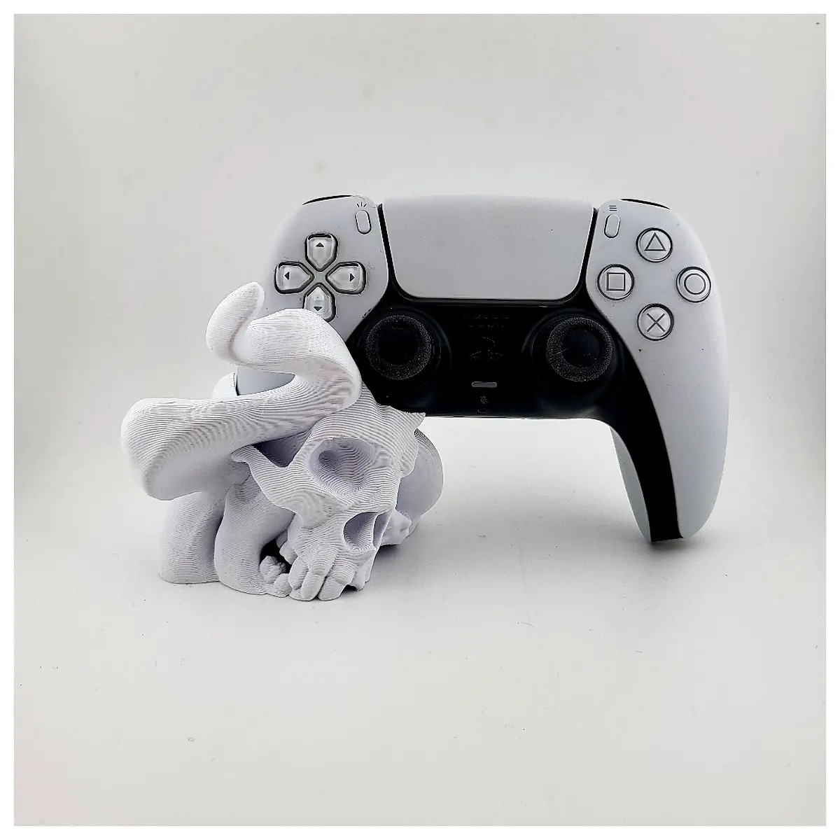 PS5 Smoke Skull Stand Controller Holder Joystick Stand Game Accessories Smoke Skull Holder Replacement Parts Repair
