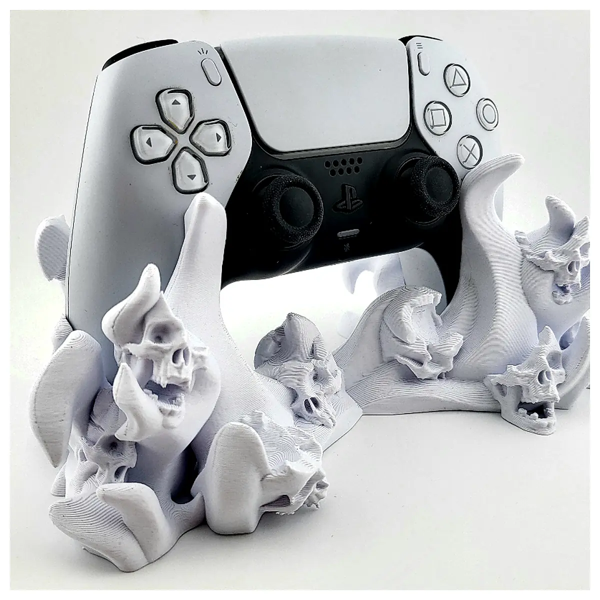 PS5 Joystick Holder Stand Controller Hell Skull Game Accessory Joystick Mount Stabilizer