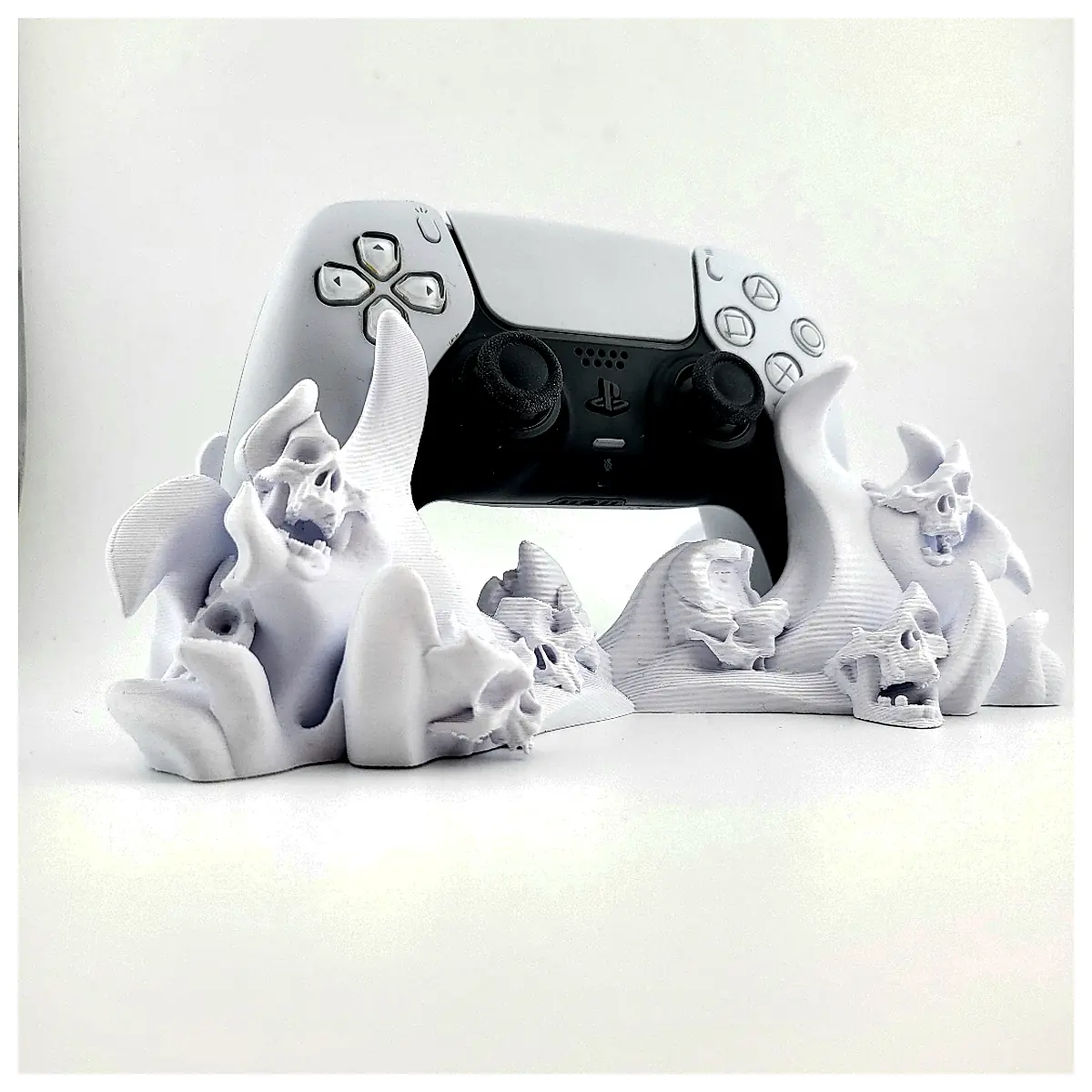 PS5 Joystick Holder Stand Controller Hell Skull Game Accessory Joystick Mount Stabilizer