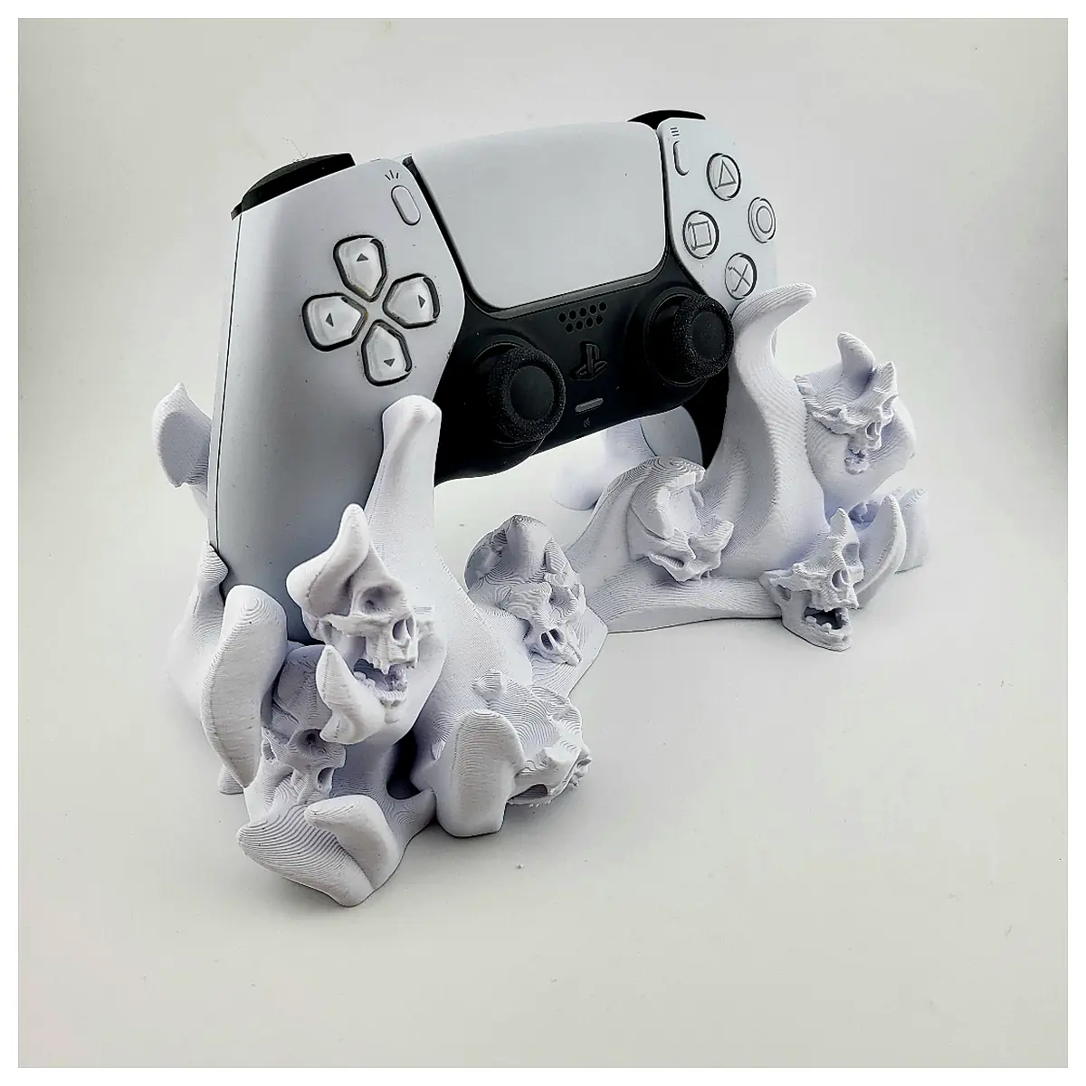 PS5 Joystick Holder Stand Controller Hell Skull Game Accessory Joystick Mount Stabilizer