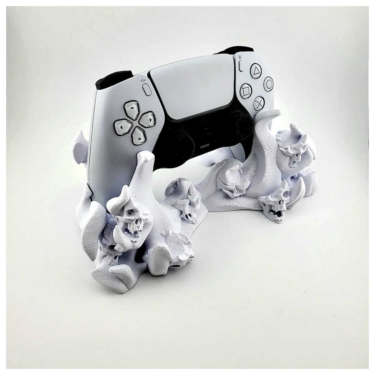PS5 Joystick Holder Stand Controller Hell Skull Game Accessory Joystick Mount Stabilizer