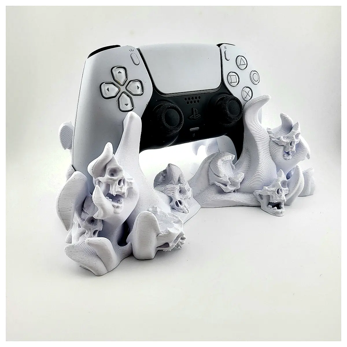 PS5 Joystick Holder Stand Controller Hell Skull Game Accessory Joystick Mount Stabilizer