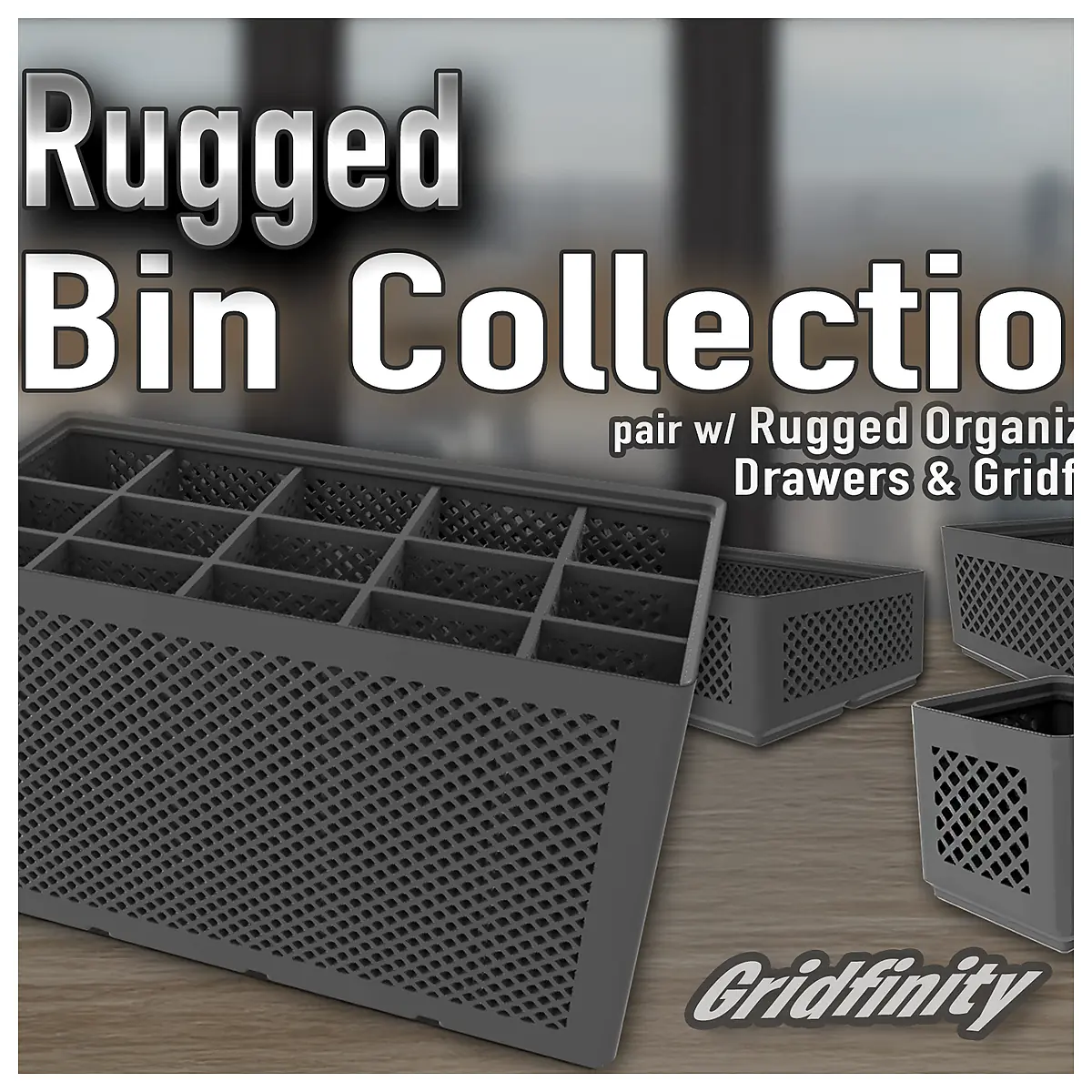 Gridfinity Bins Storage Solutions Organizer Boxes Bins Parts Accessories Repair Maintenance