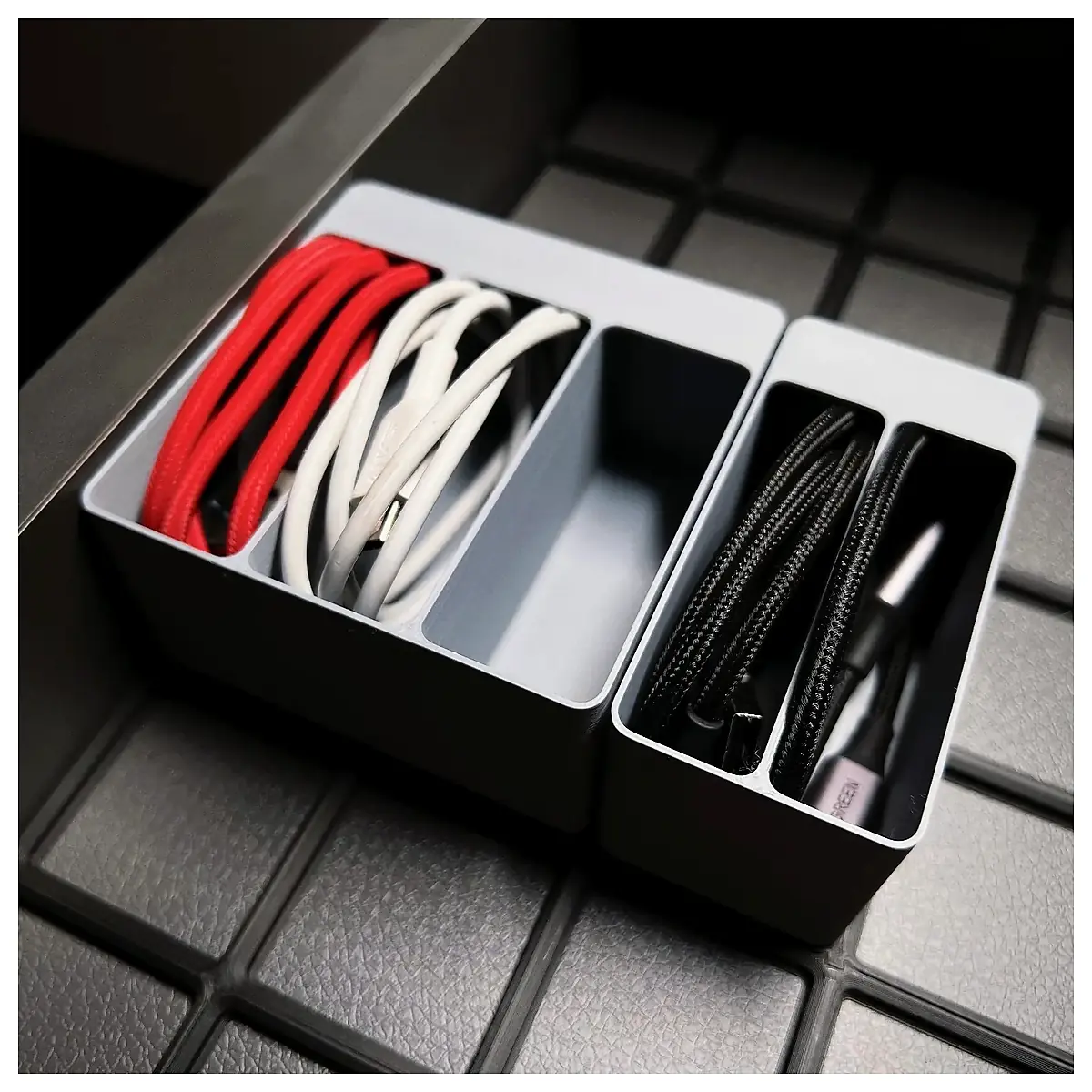 Cable Organizer Box Drawer Storage Cable Box Wire Management System Cable Storage Solutions Fine Wire Cable Boxes