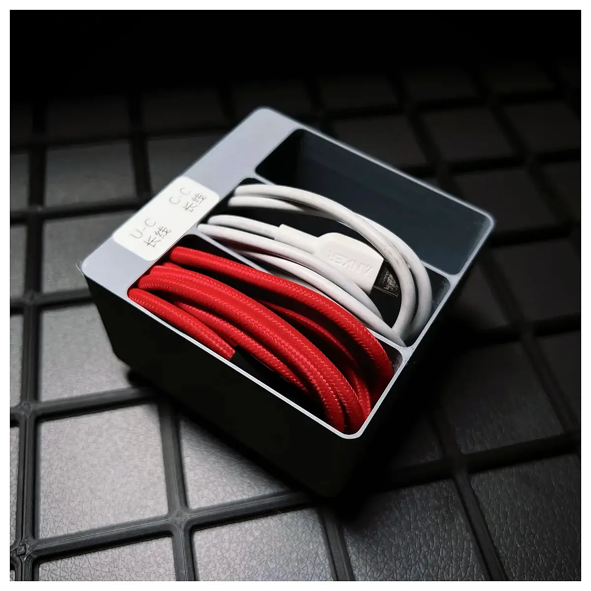 Cable Organizer Box Drawer Storage Cable Box Wire Management System Cable Storage Solutions Fine Wire Cable Boxes