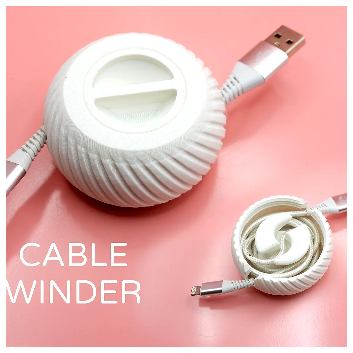 Universal Cable Winder Auto Parts Repair Tool Cable Organizer Fast Installation Wire Management