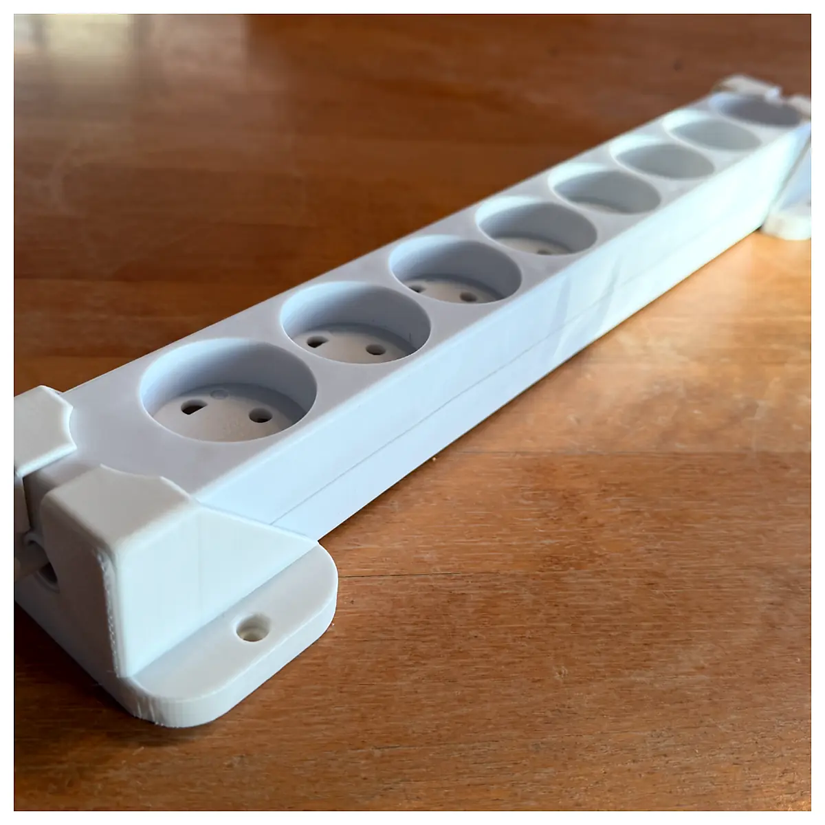Power Strip Holder Organizer Surge Protector Cable Management Wall Mount Phone Charger Accessories