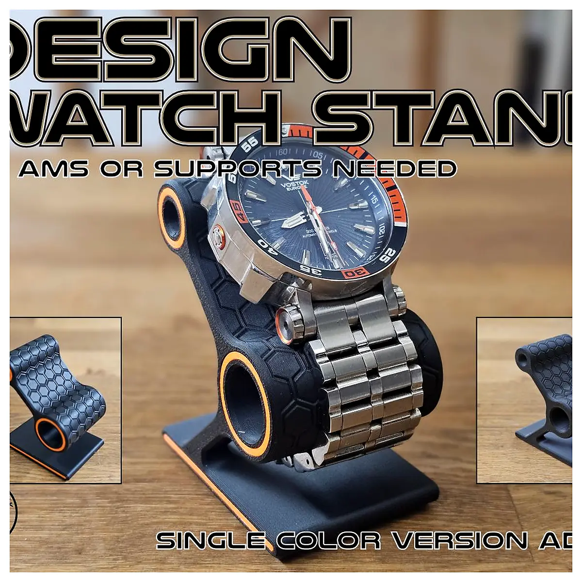 Watch Stand Design Creative Multi Function Phone Stand Desktop Holder Watch Accessory Support Protection