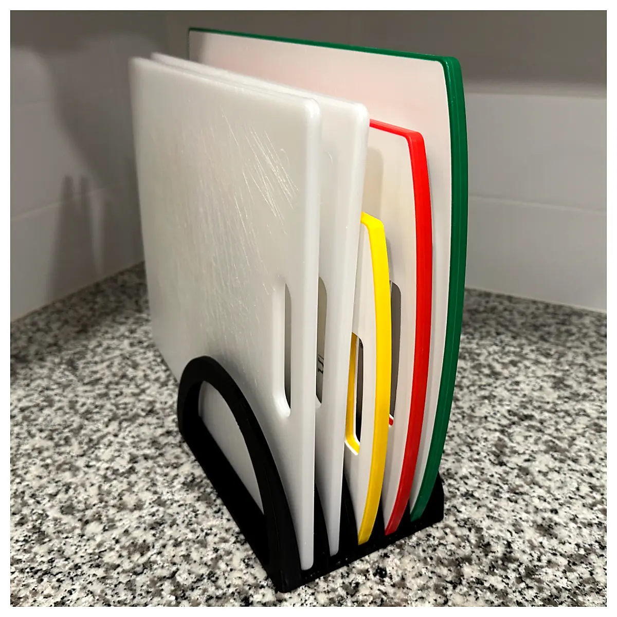 Cutting Board Holder Kitchen Storage Rack Knife Organizer Protects Countertops Easy Cleaning Accessories