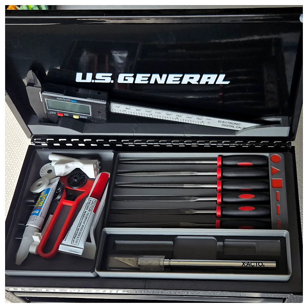 Lid Organizer Toolbox Storage Container Parts Repair Accessories Utility Box Universal