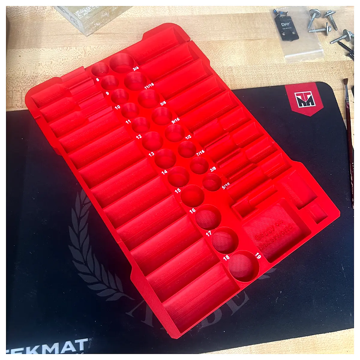 Impact Socket Set 43PC 38in Universal Tool Kit Repair Parts Maintenance