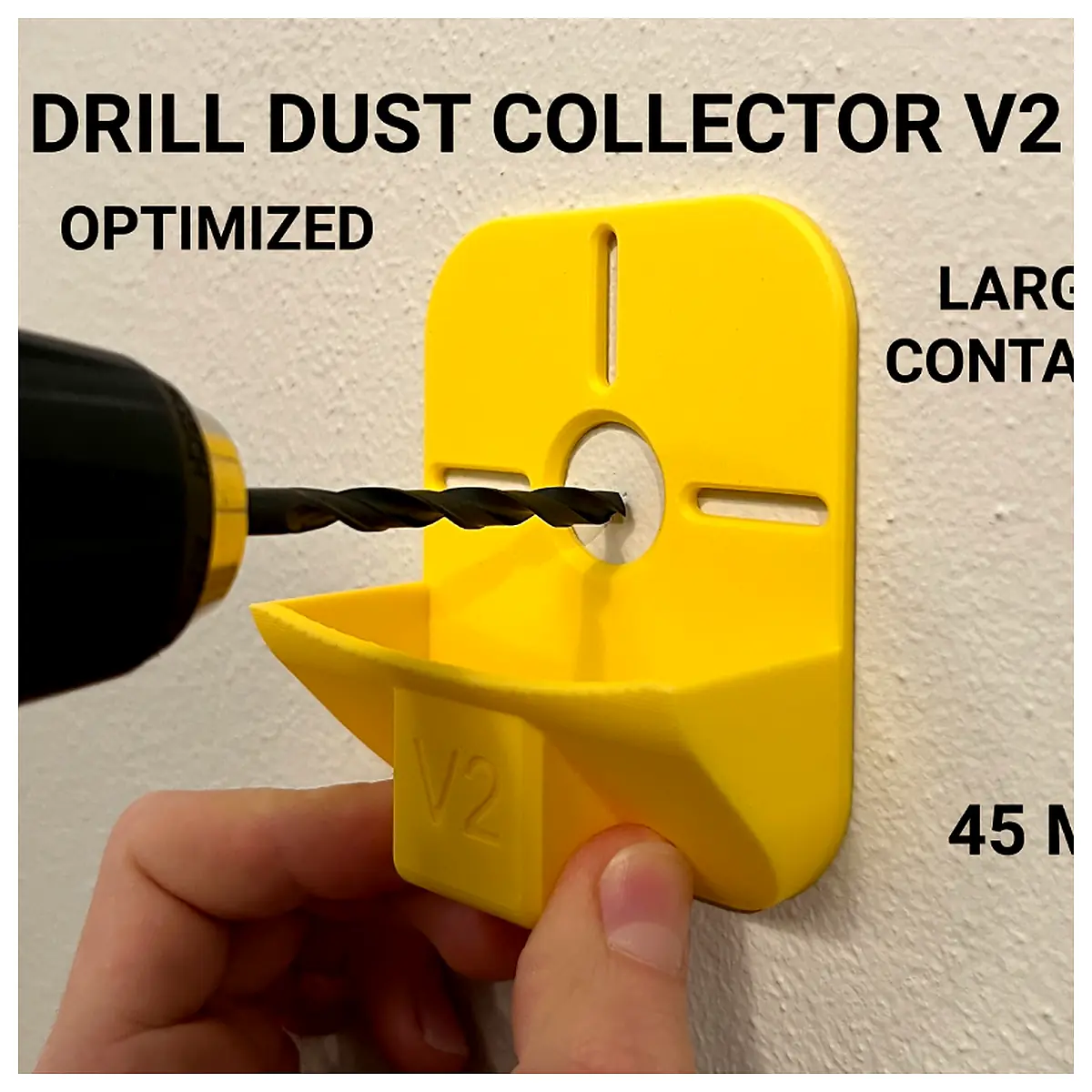 Drill Dust Collector Vacuum Parts Repair Maintenance Tools Dust Collection System