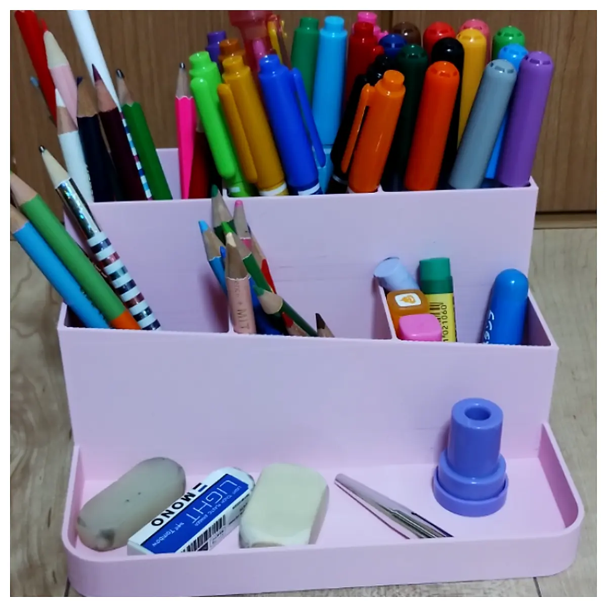Universal Desk Organizer Storage Box Office Supplies Holder Shelves Parts Accessories Repair