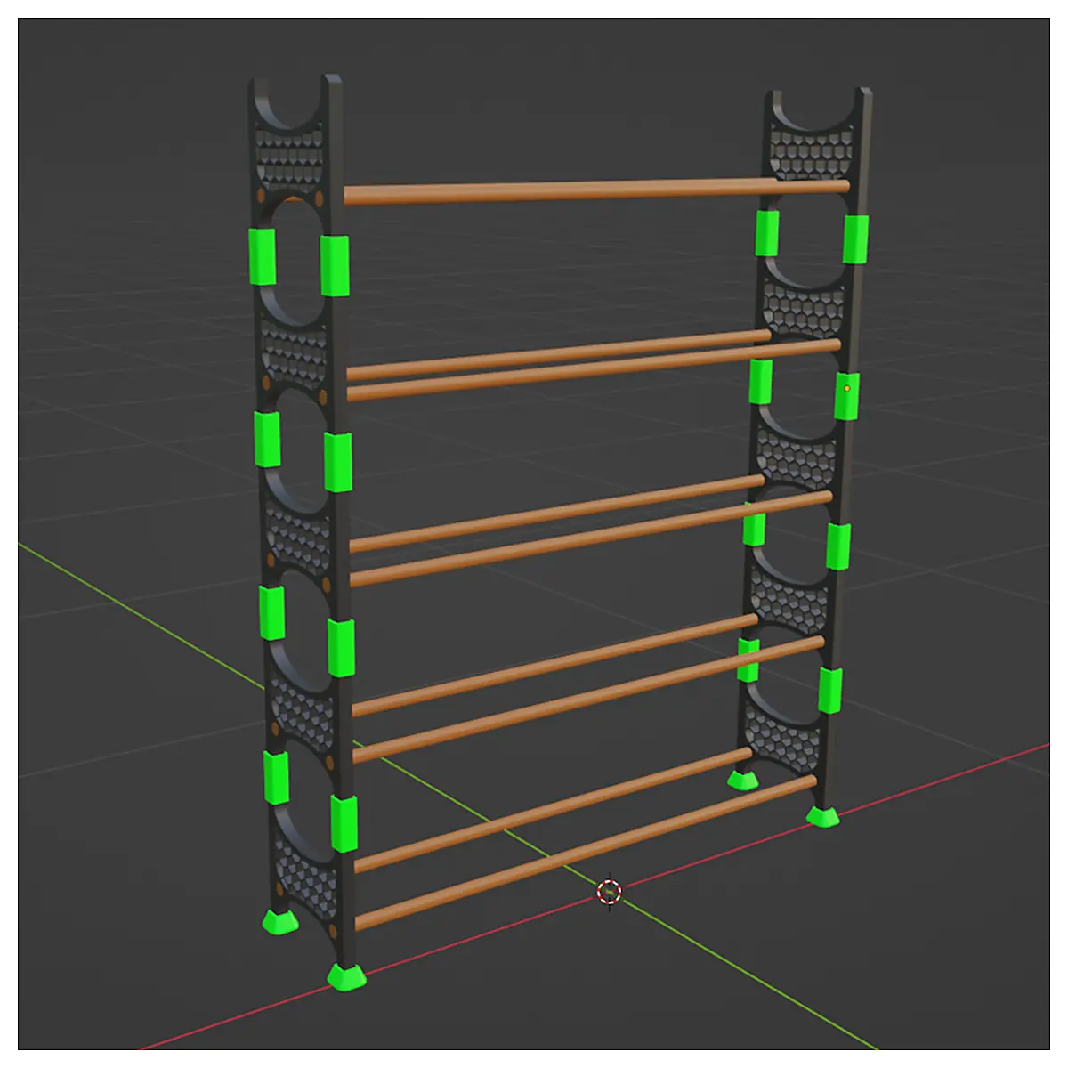 3D Printer Filament Rack Shelf Storage Solution Modular Compatible Parts Accessories Spool Organizer