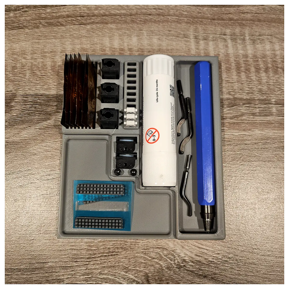 Multi Toolbox Storage Box Parts Repair Tool Storage Organizer Case