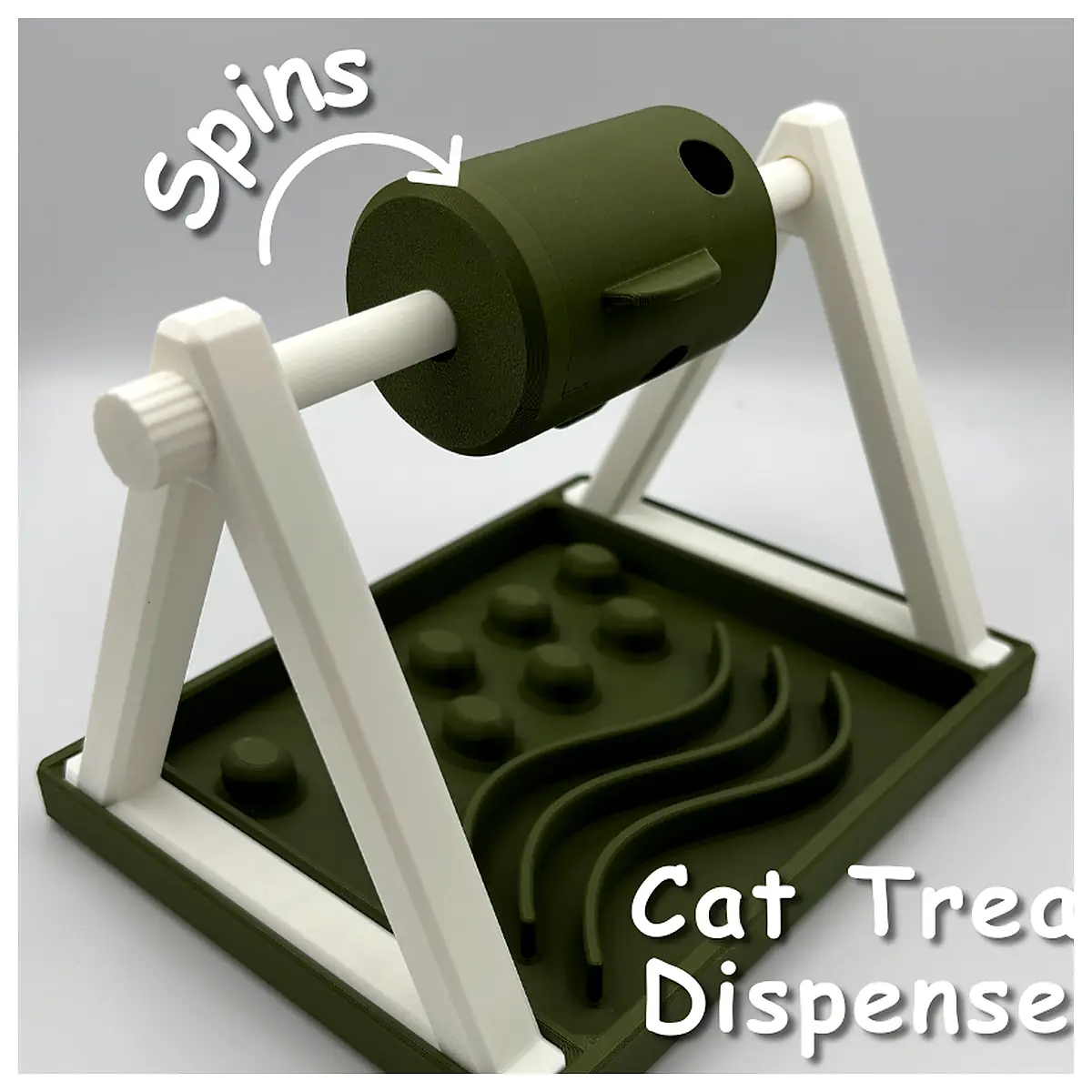 Cat Treat Dispenser Puzzle Toy Automatic Feeder Interactive Game Pet Accessories Replacement Parts