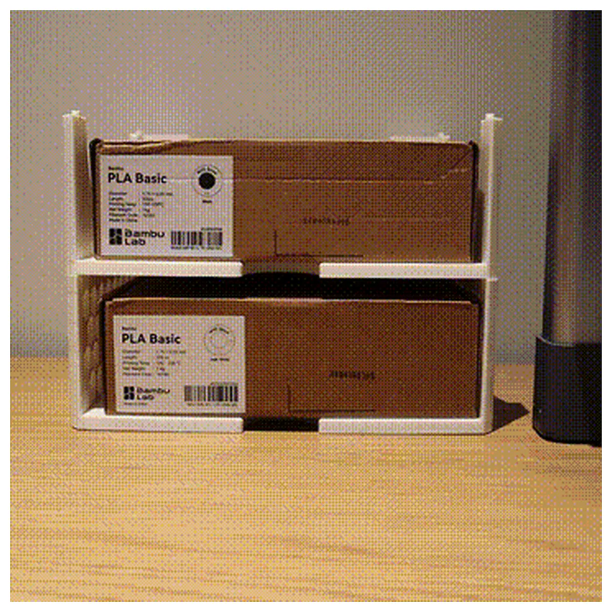 Stackable Storage Stack Filament Boxes Organizer Storage Solutions Parts Organizer Modular Shelving