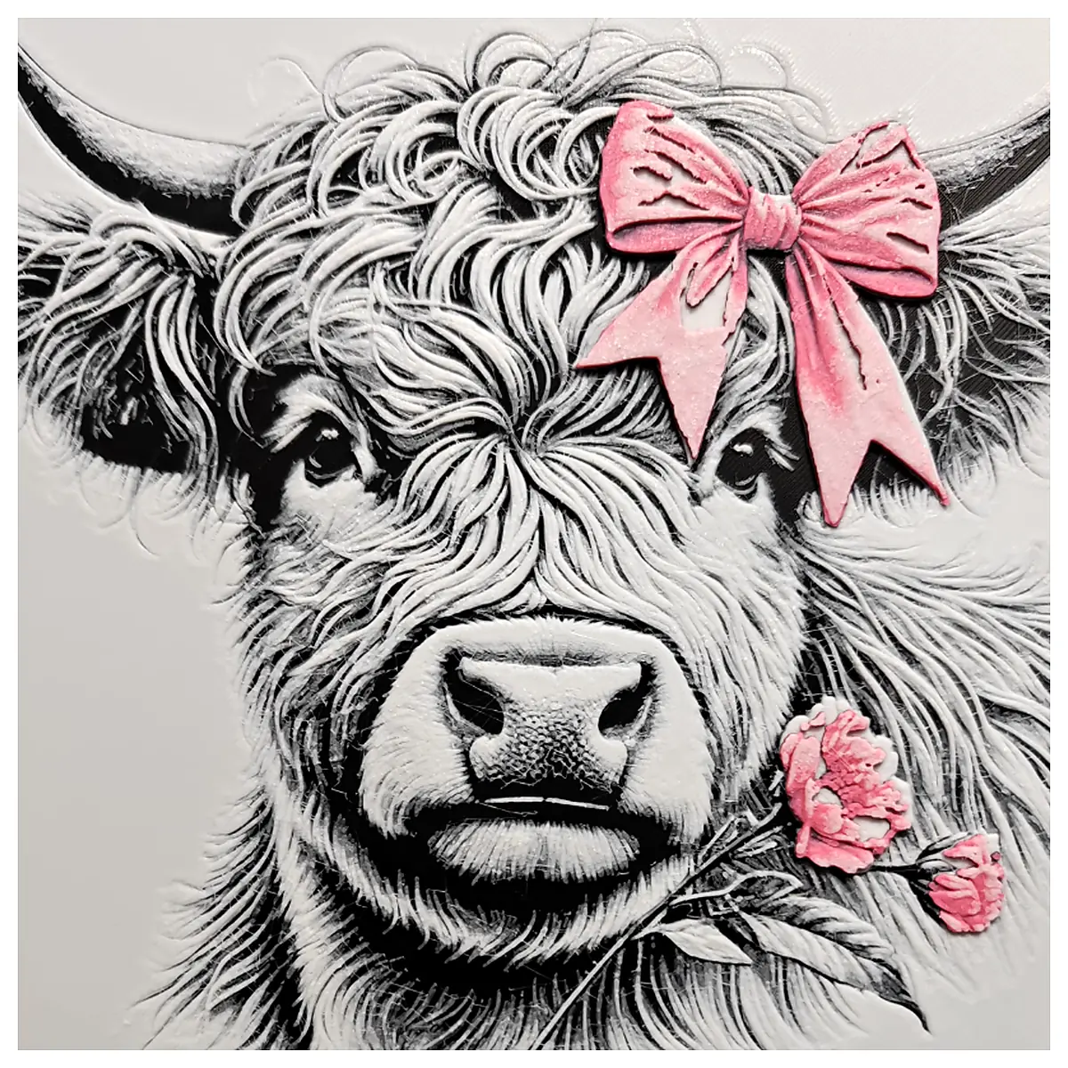 Highland Cow Universal Parts Repair Components Premium Feed Cattle Nutrition Supplements