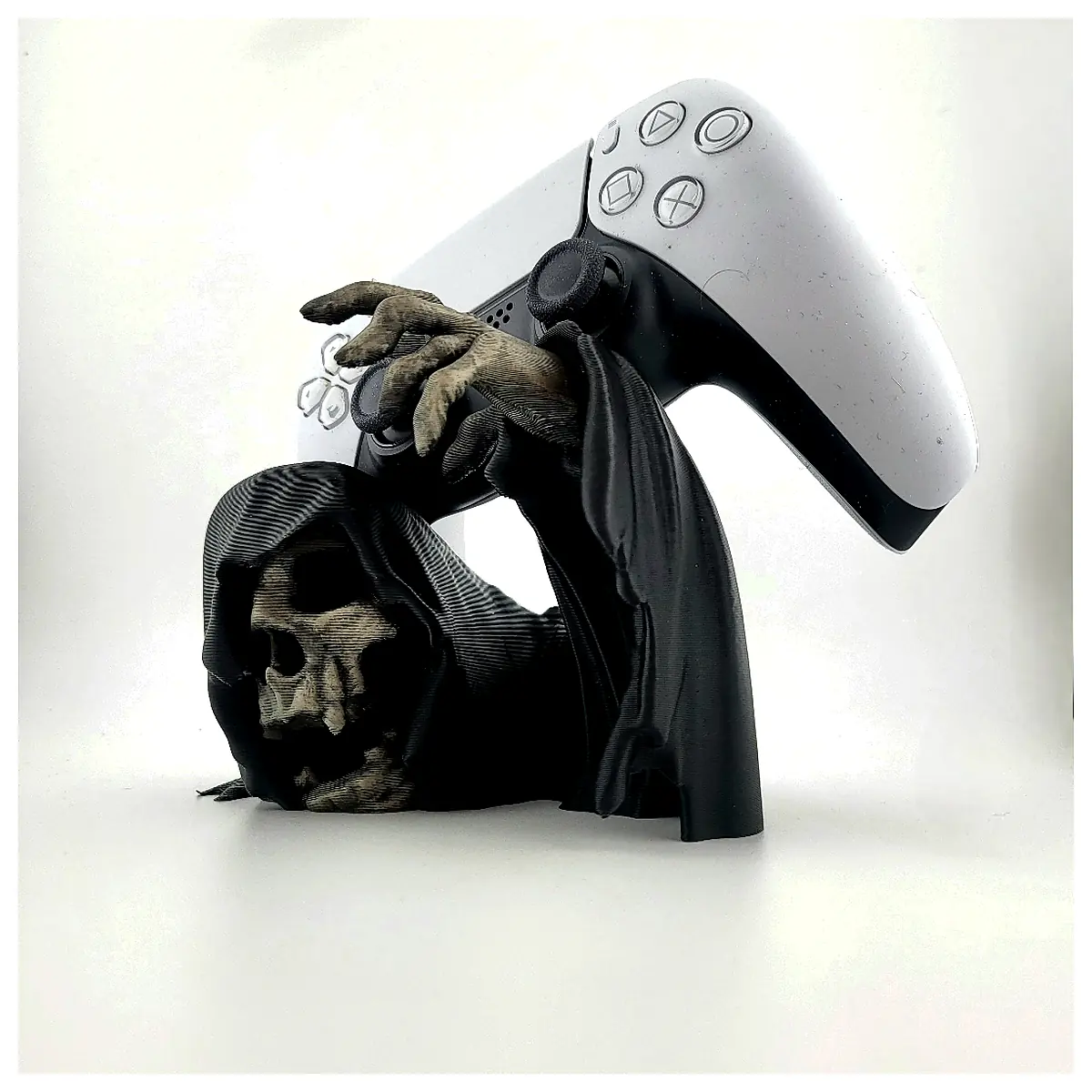 Joystick Holder PS5 Stand Skull Controller Support Gaming Accessory Stand Holder Skull Game Peripheral