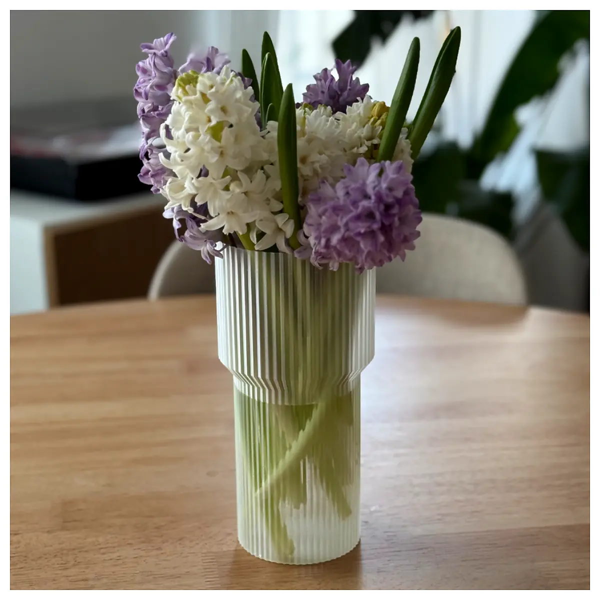 Transparent PETG Vase Container Clear Vase Vase Planter Vase Universal Gardening Vase