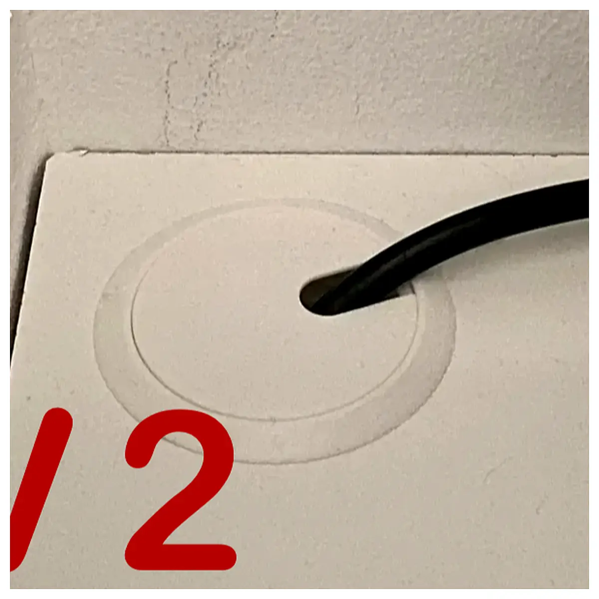 Cable Grommet 50mm Universal Hole Filler Cable Protection Cable Pass Through Hole Cover