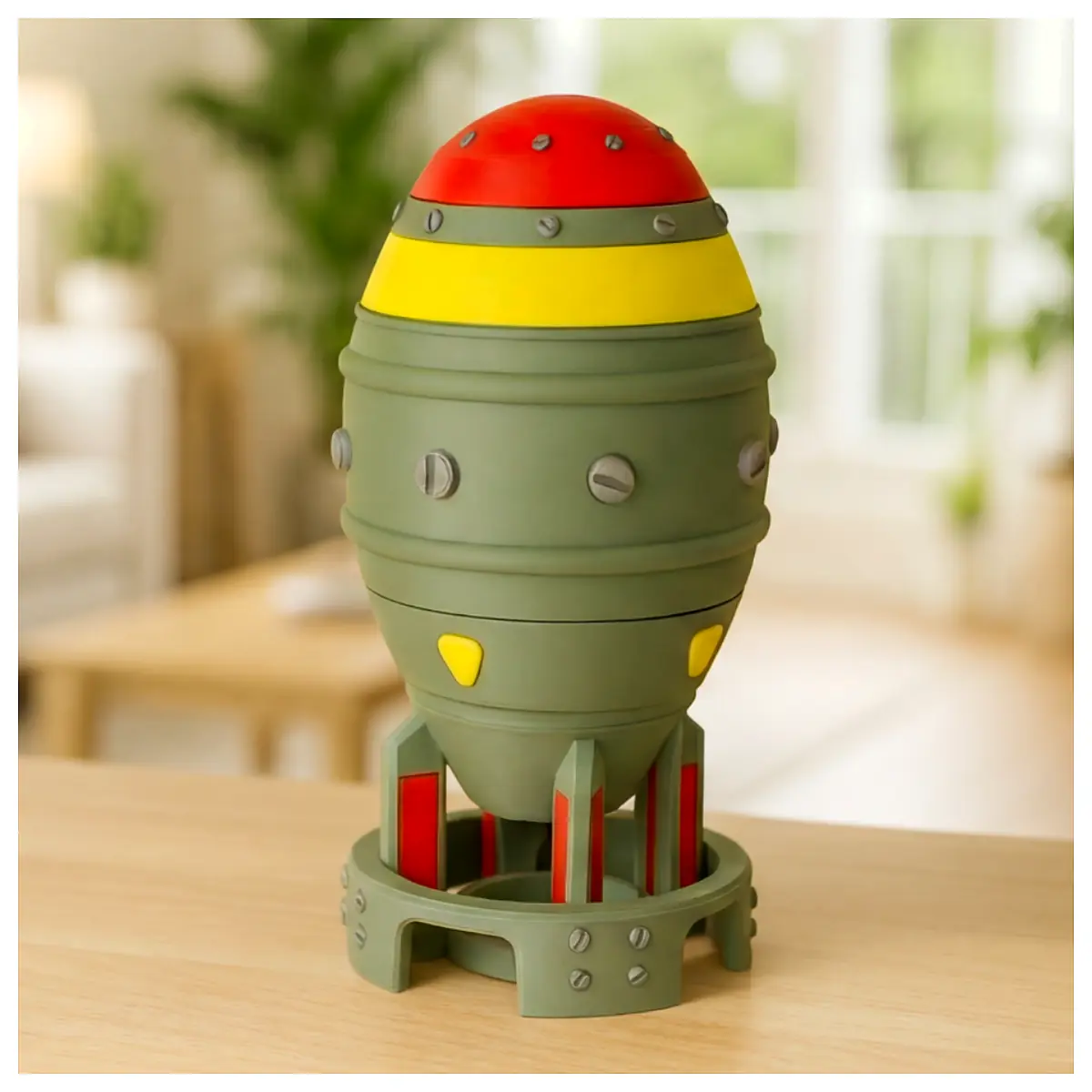 Mini Nuke Bomb Container Fallout Style Parts Repair Maintenance Universal Accessories