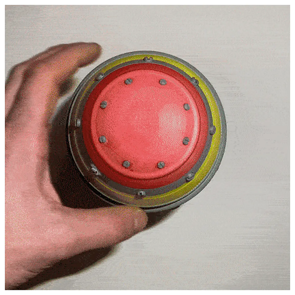 Mini Nuke Bomb Container Fallout Style Parts Repair Maintenance Universal Accessories