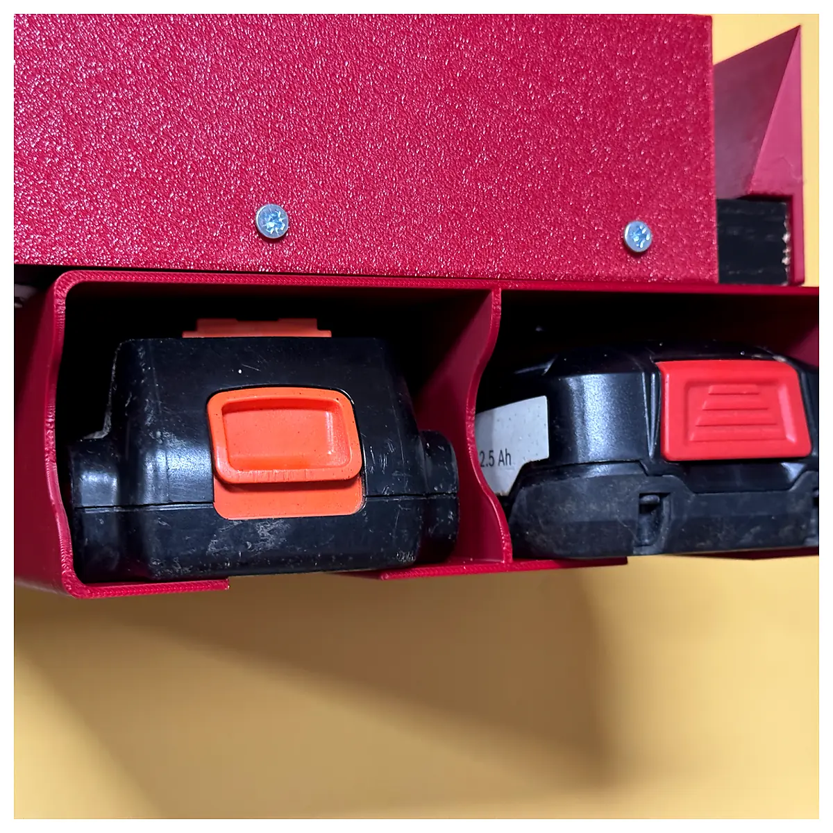 Under Shelf Battery Holder Clip Bottom Battery Case Electronics Accessories Mobile Tablet Compatibility Internal Mount Electronic Projects
