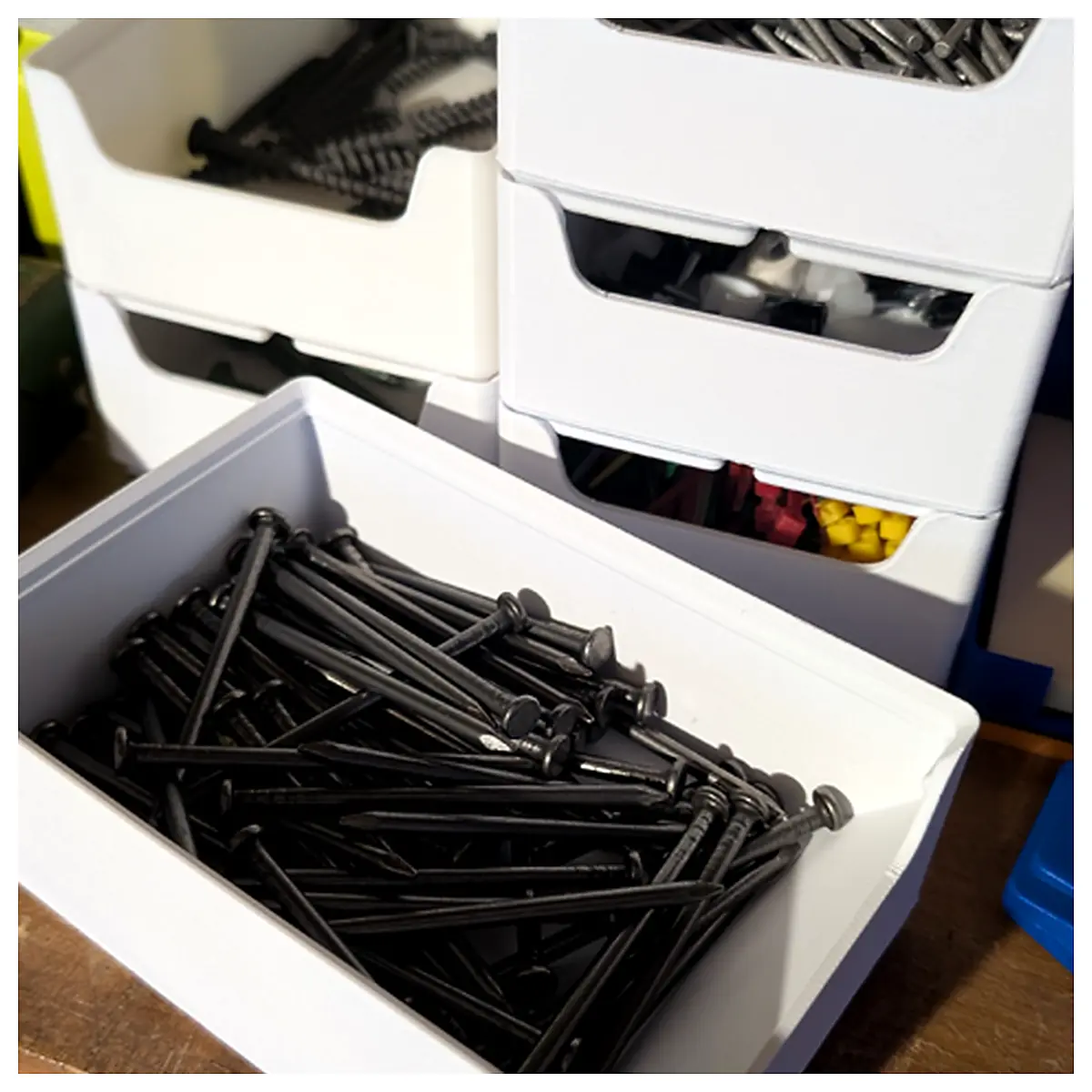 Gridfinity Storage System Parts Organizer Stackable Boxes Modular Storage System Parts Storage Solutions