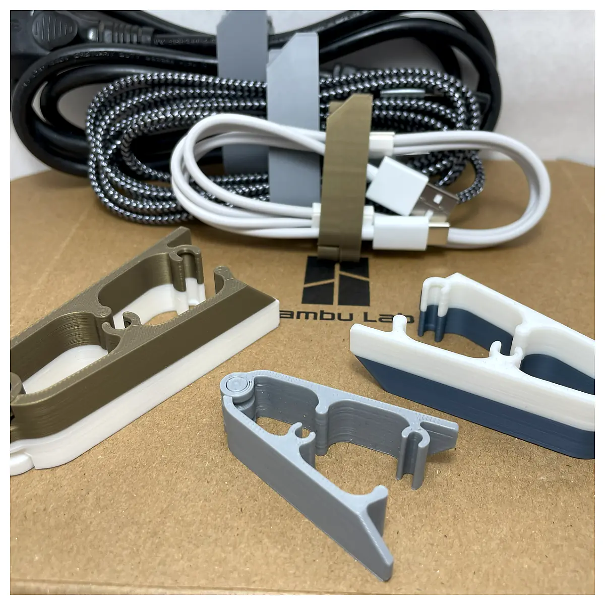 Cable Organizer Set Large Medium Small s Cable Management Accessories Cord Holders Universal