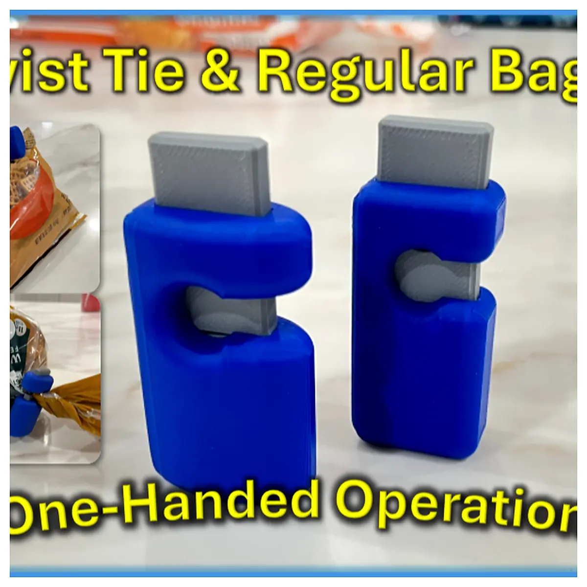 Bag Clips for Food Twist Tie Clips for Bread Buns Chips Snacks Freshness Sealers Universal Clips