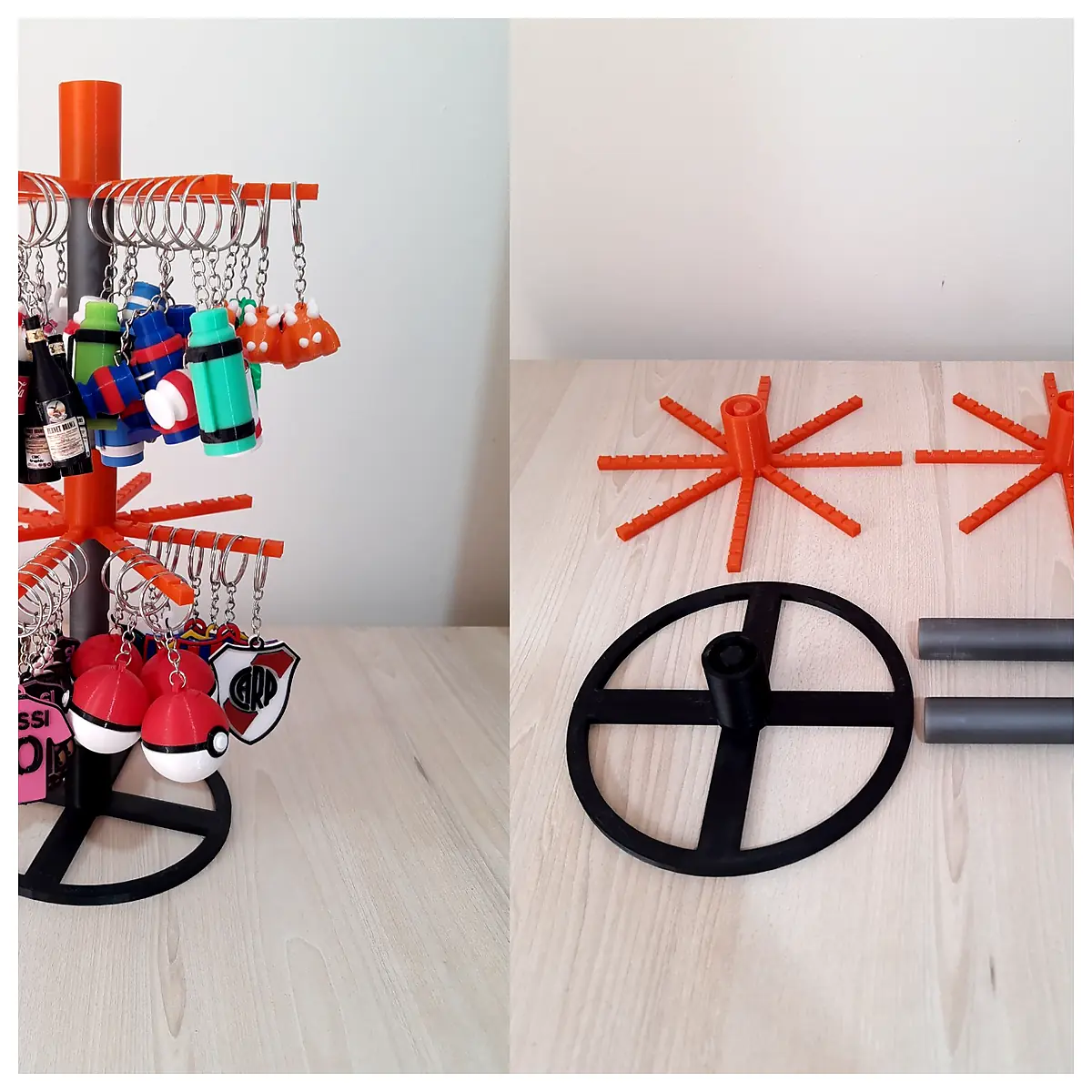 Keychain Display Stand Keychains Hanging Display Jewelry Display Keychain Holder Decoration Keychains Accessories