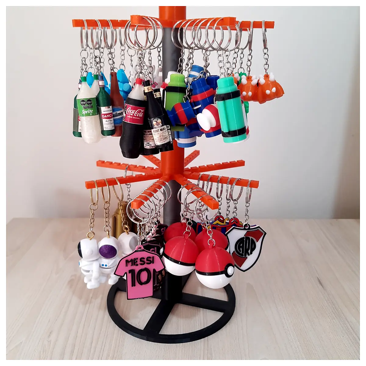 Keychain Display Stand Keychains Hanging Display Jewelry Display Keychain Holder Decoration Keychains Accessories