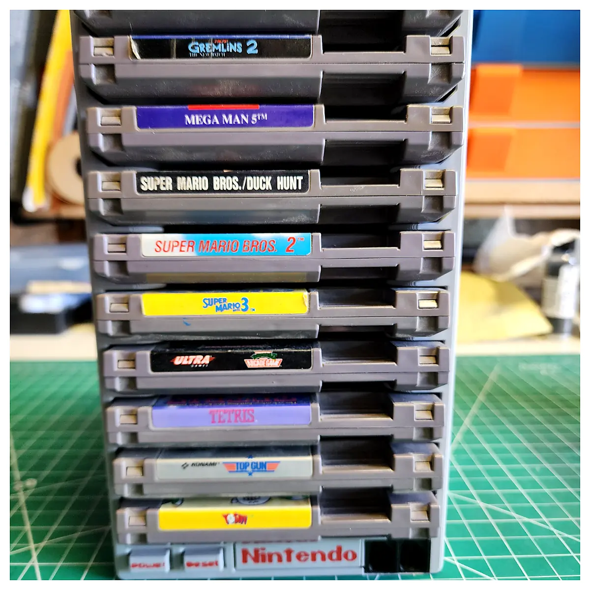 NES Cartridge Display V2 Secondhand Console Parts Repair Universal Game Console Accessories