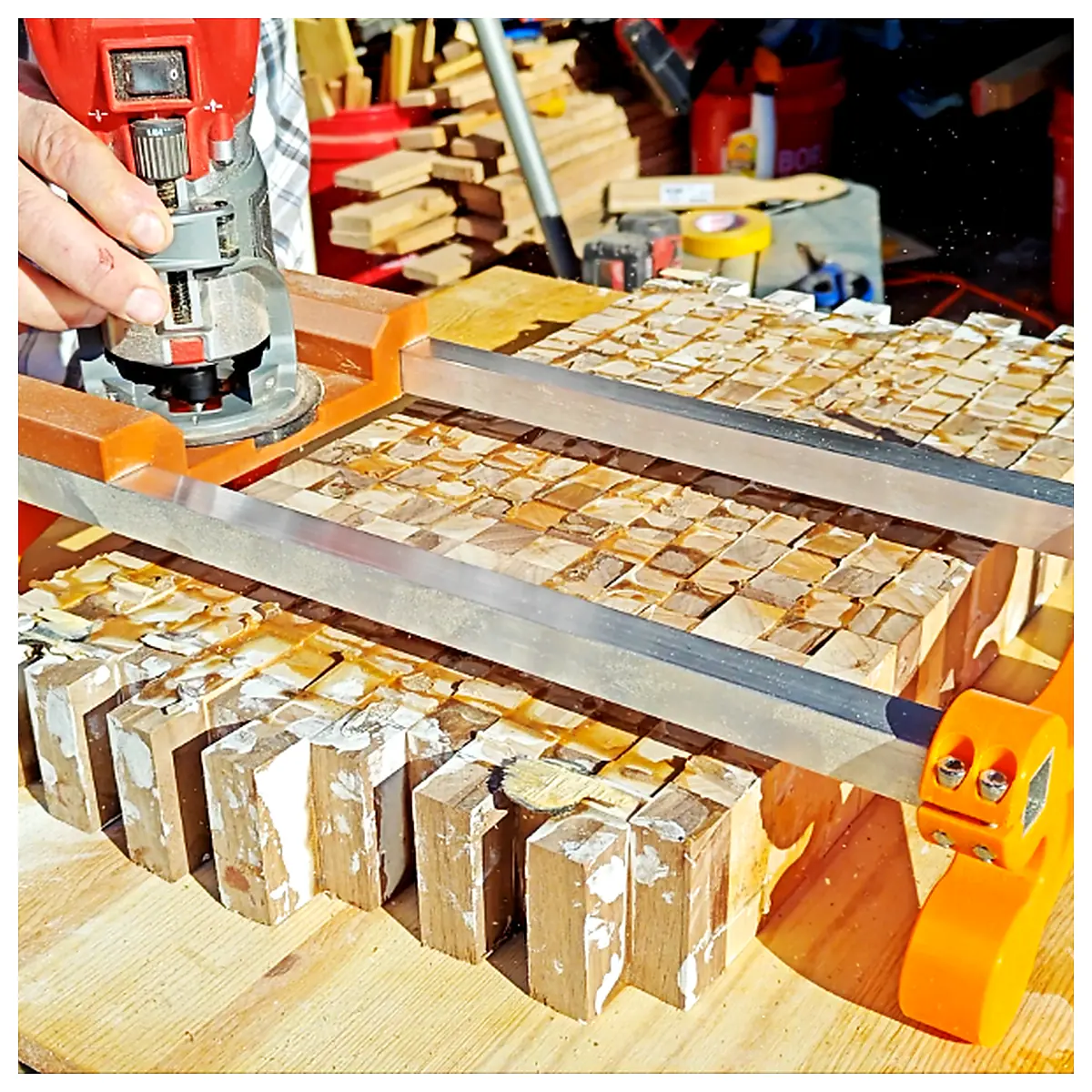 M18 Router Slab Cutting Board Flattening Jig Router Accessories Cutting Board Kit Cutting Tools Router Cutting