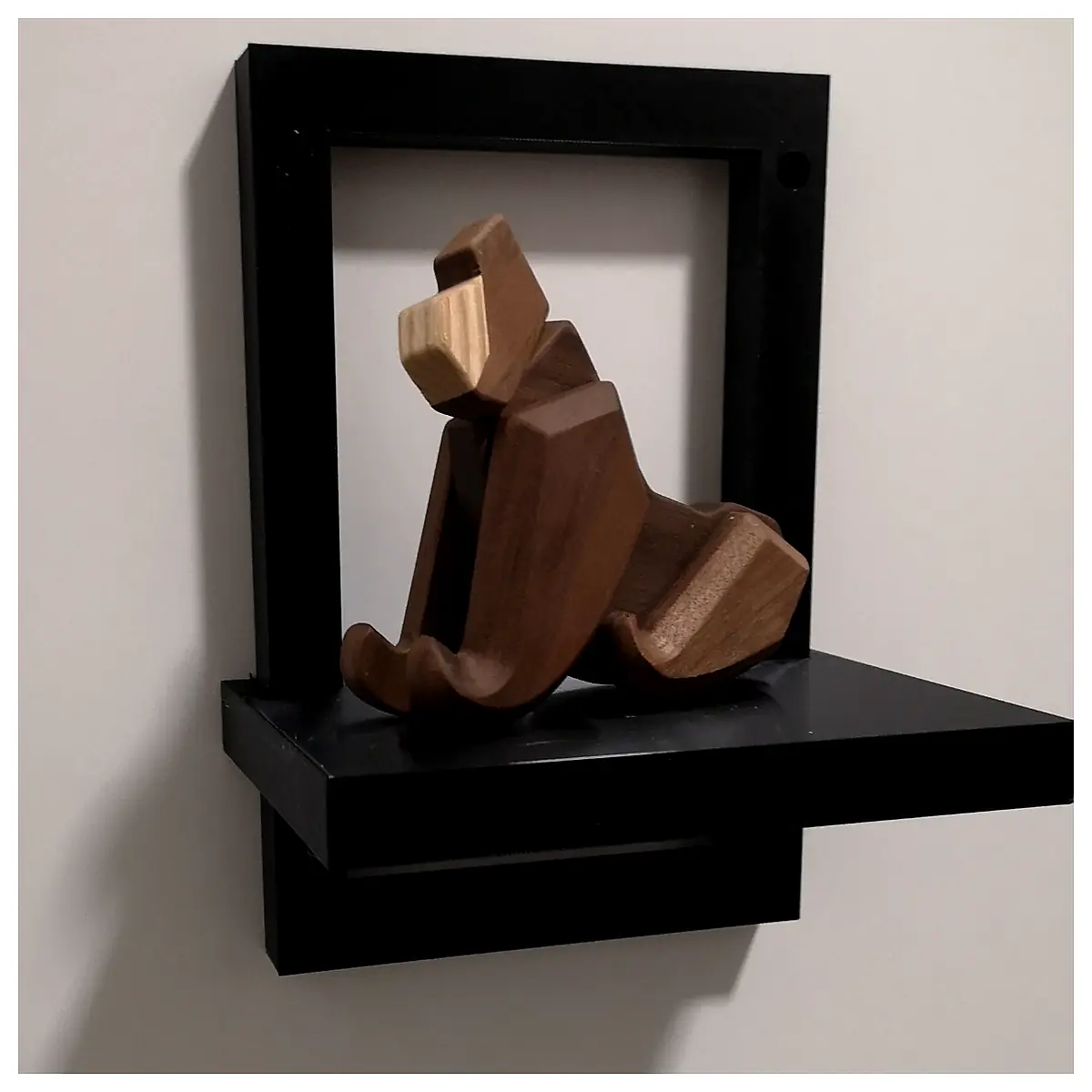 Design Wall Shelf 180x240x130mm Display Stand for Crafts Decorations Jewelry Organizer Wall Mounted Shelf