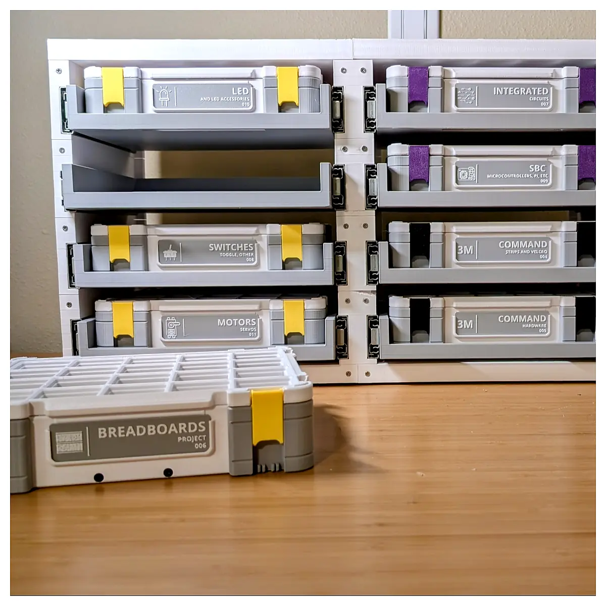 Gridfinity Storage System Parts Assembly Tools Organization Universal Storage Solutions