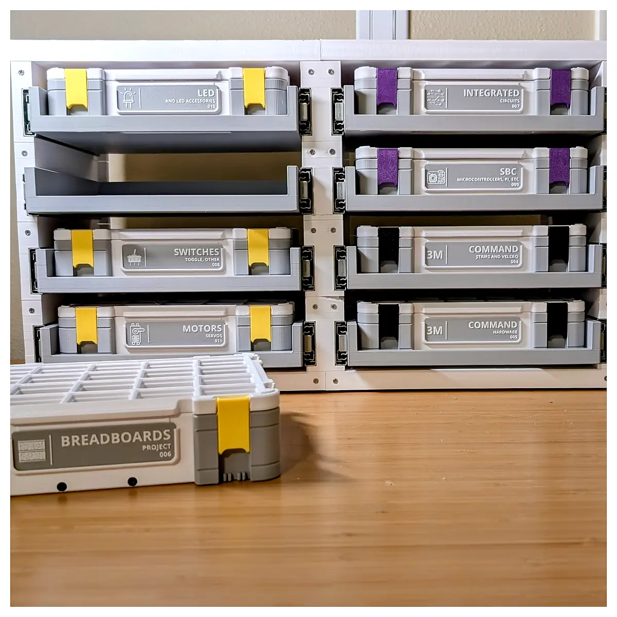 Gridfinity Storage System Parts Assembly Tools Organization Universal Storage Solutions