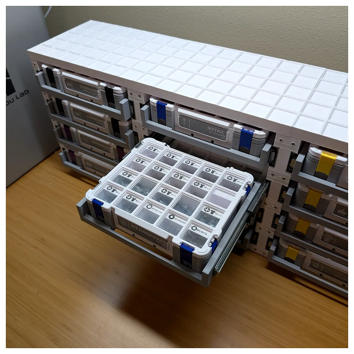 Gridfinity Storage System Parts Assembly Tools Organization Universal Storage Solutions