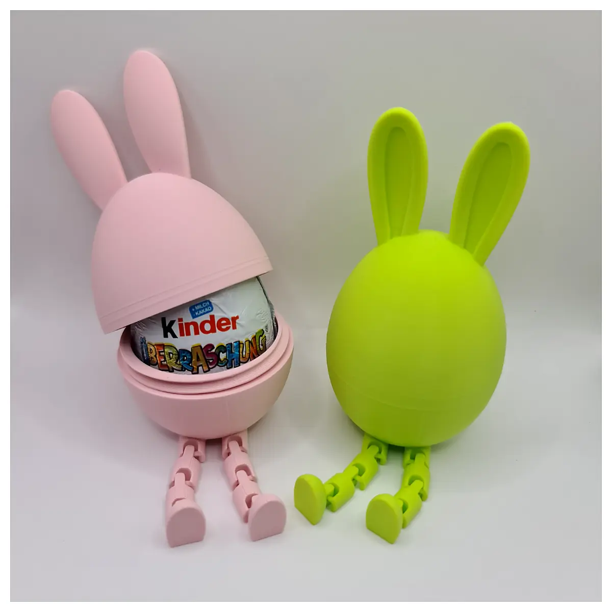 Kinder Egg Surprise Holder Bunny Toy Organizer Egg Surprise Toy Parts Universal Accessory