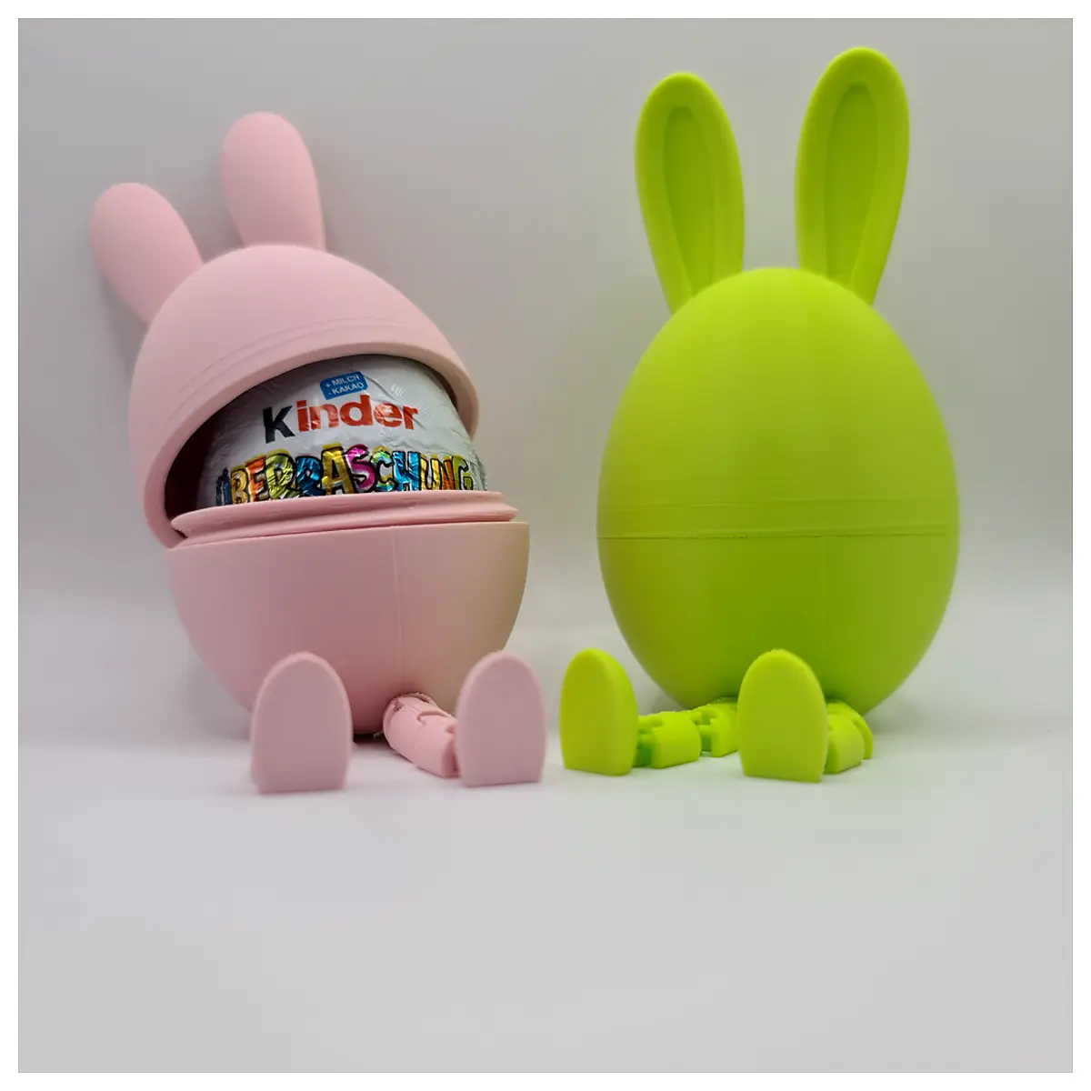 Kinder Egg Surprise Holder Bunny Toy Organizer Egg Surprise Toy Parts Universal Accessory