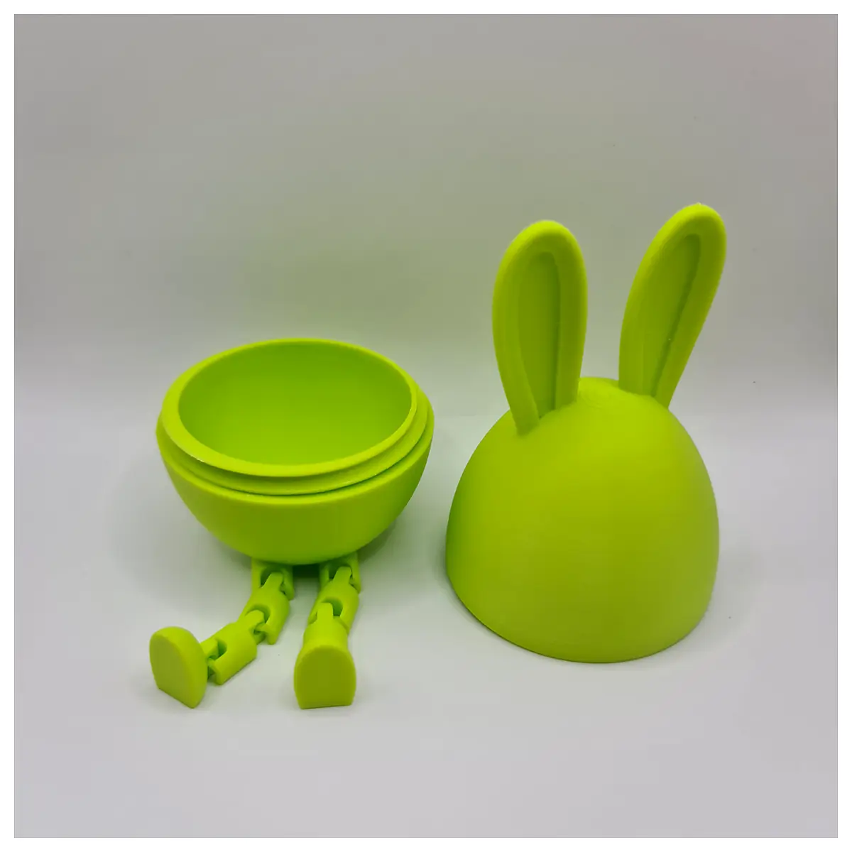Kinder Egg Surprise Holder Bunny Toy Organizer Egg Surprise Toy Parts Universal Accessory